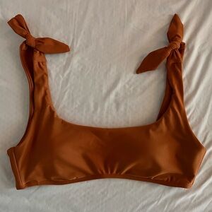 Burnt Orange Swimsuit Top